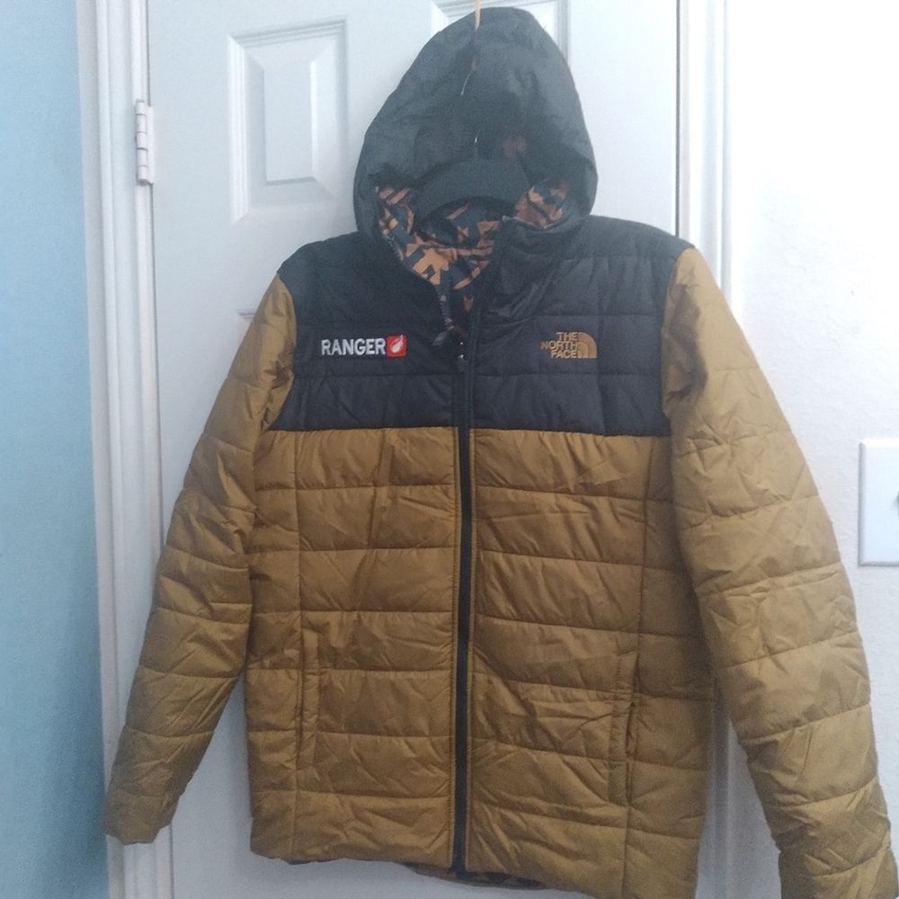 The North Face Puffer Jacket Ranger Project Lightweight Full Zip Size M - Picture 4 of 4